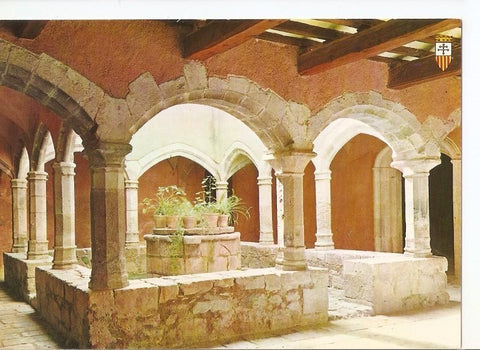 Postal 042861 : Costa Dorada. Tarragona. Monasterio de Santes Creus. Patio del Palacio del Abad