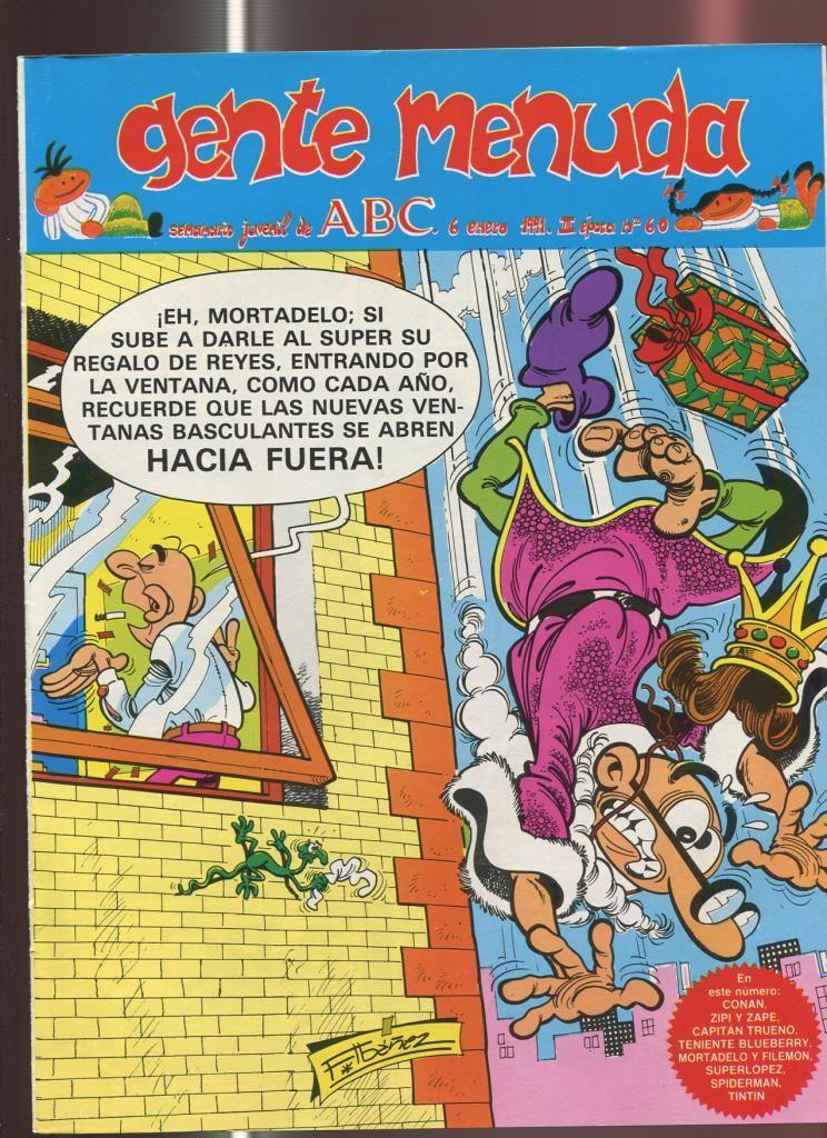 Gente Menuda seminario juvenil de ABC numero 060: El Capitan Trueno, etc