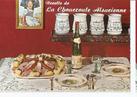 Postal 044711 : La Choucroute Garnie