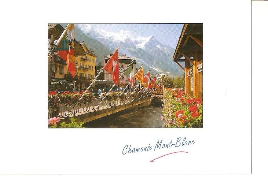 Postal 045289 : France - Chamonix Mont-Blanc (Hte-Savoie) Echappee surle Massif du Mt-Blanc