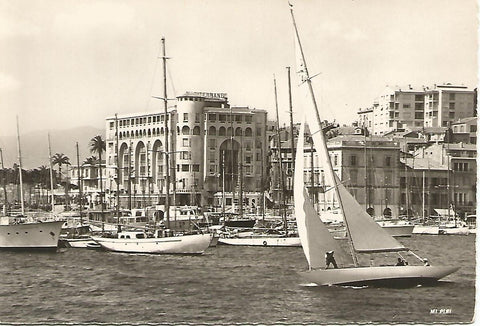 Postal 50449: CANNES - Veleros y Hotel Mediterranee