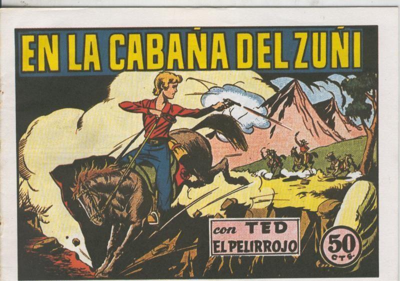 Ted el pelirrojo facsimil numero 02: En la cabaña del Zuñi