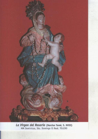 Postal 014625: Virgen del Rosario (Narciso Tome)