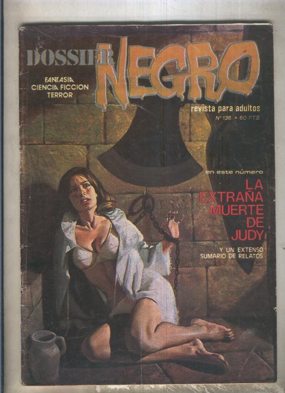 Dossier Negro numero 136 (numerado 7 en trasera)