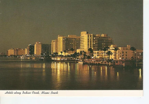 Postal 033520 : Hotels along Indian Creek Miami Beach