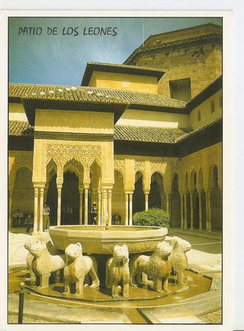 Postal 039292 : Patio de los Leones. Alhambra. Granada