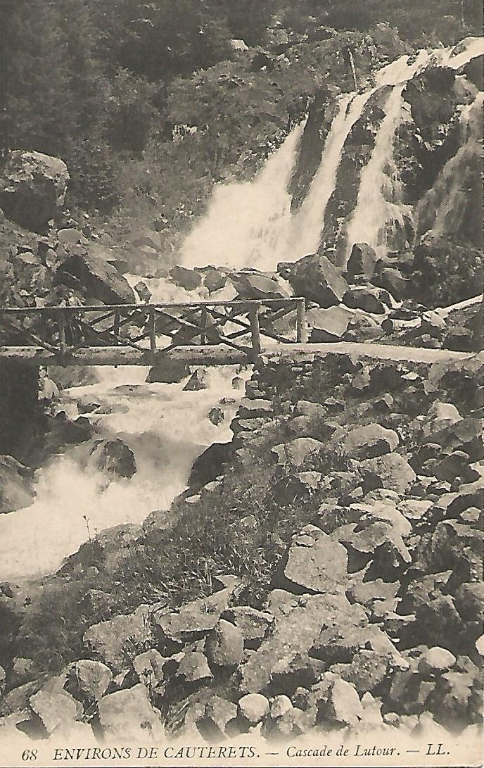 Postal 50836: ENVIRONS DE CAUTERETS - Cascada de Lutour