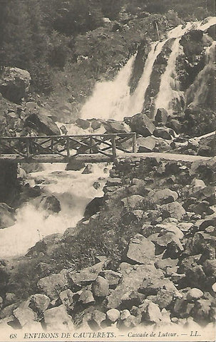 Postal 50836: ENVIRONS DE CAUTERETS - Cascada de Lutour