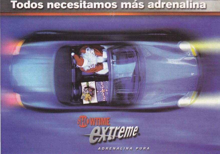 Postal 60649.  Publicitaria: Showtime Extreme