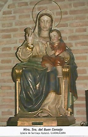 POSTAL 54692: Virgen del Buen Consejo. Guadalajara