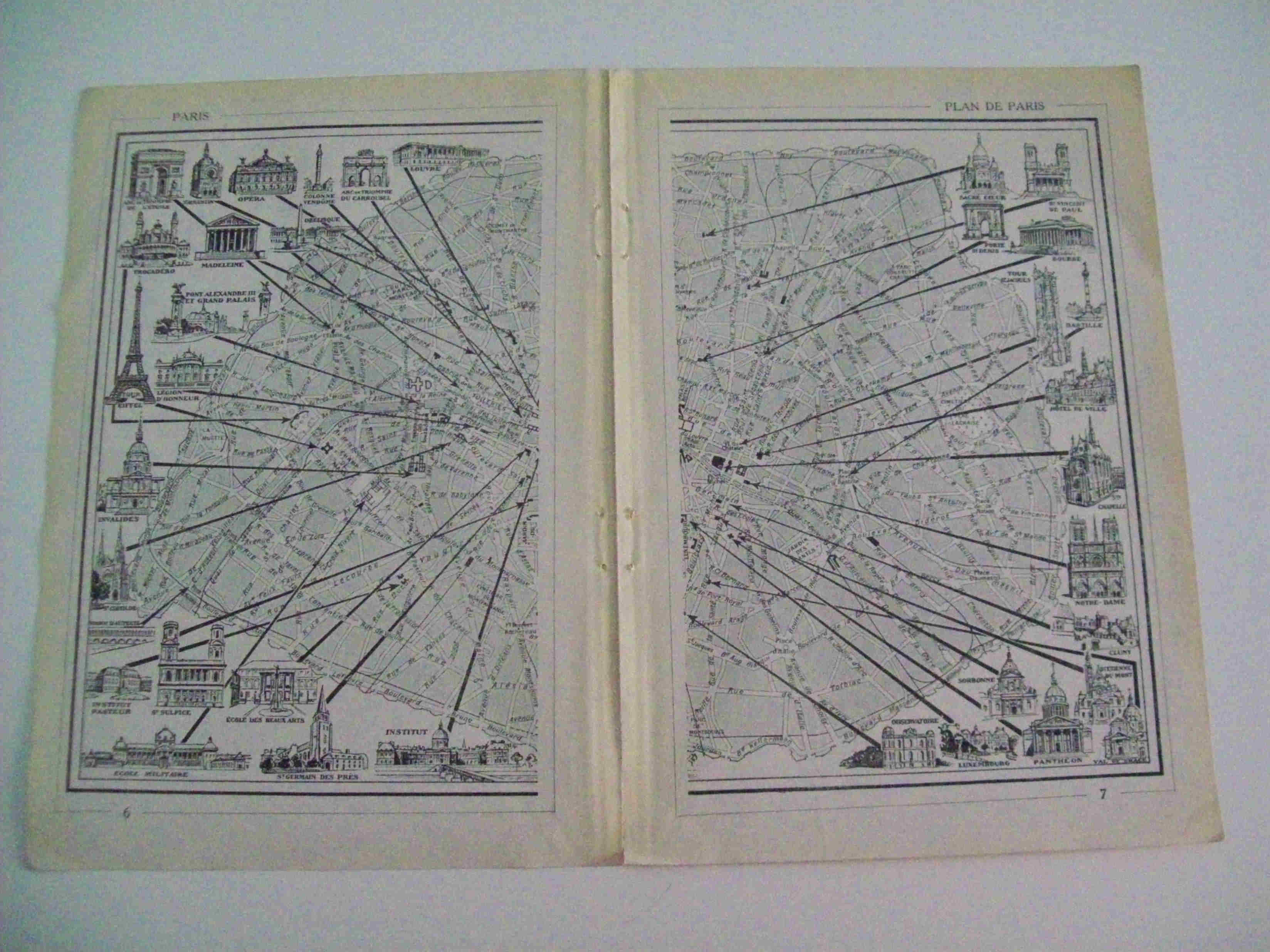 LAMINA 3924: PLANO DE PARIS