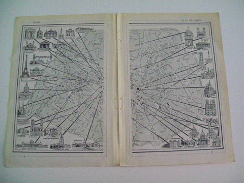 LAMINA 3924: PLANO DE PARIS