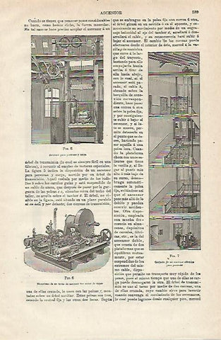 LAMINA ESPASA 12872: Mecanismos para ascensor
