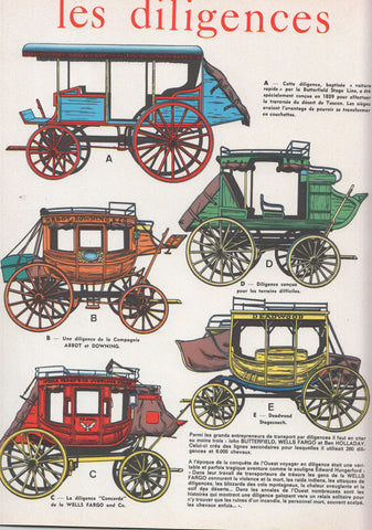 TOUT LE WESTERN Mensuel - L,Encyclopedie de l,Ouest, Numero 01: Diligences (15-05-66)