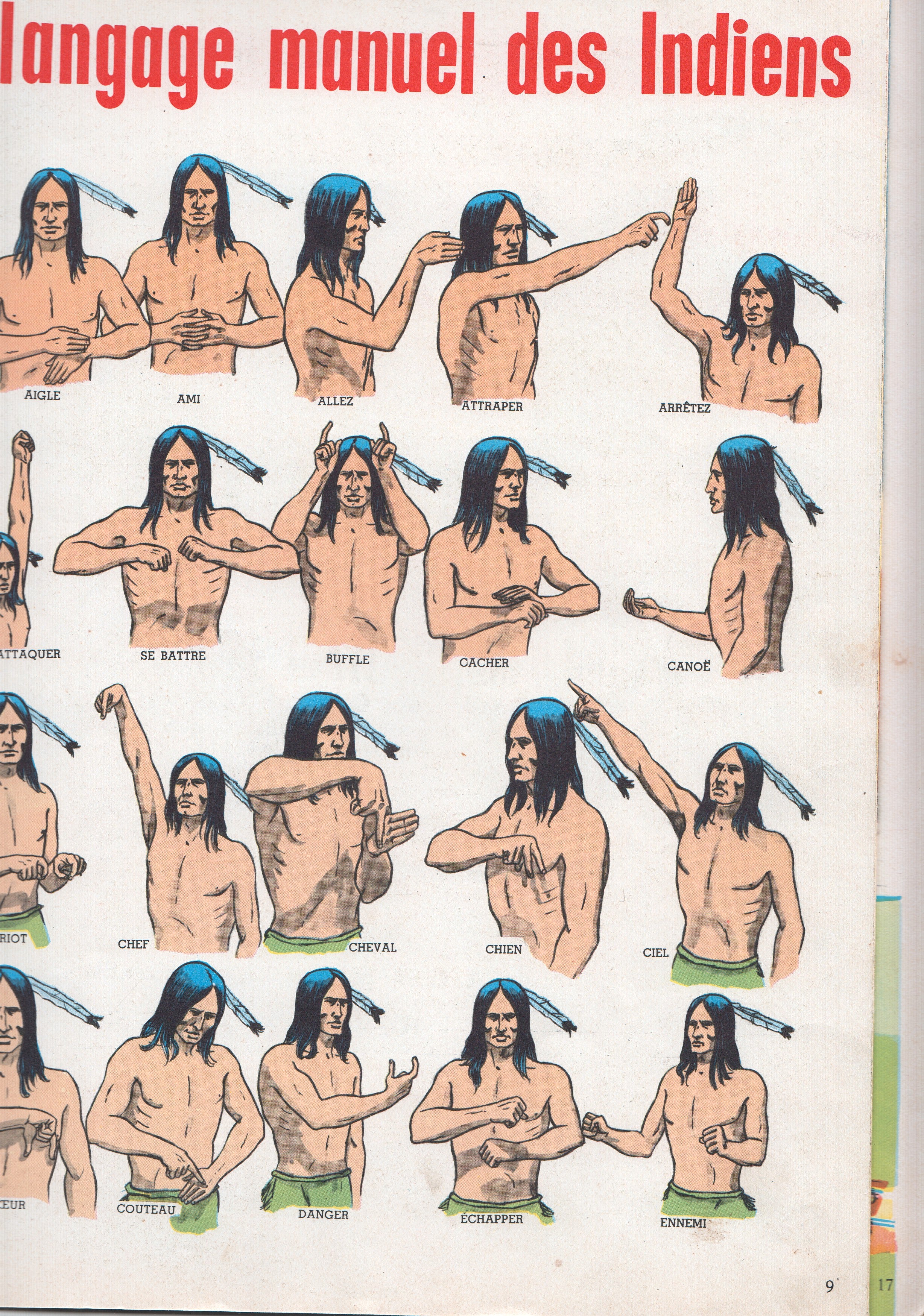 TOUT LE WESTERN Mensuel - L,Encyclopedie de l,Ouest, Numero 03: Le Langage Maneuel des Indiens (15-09-66)