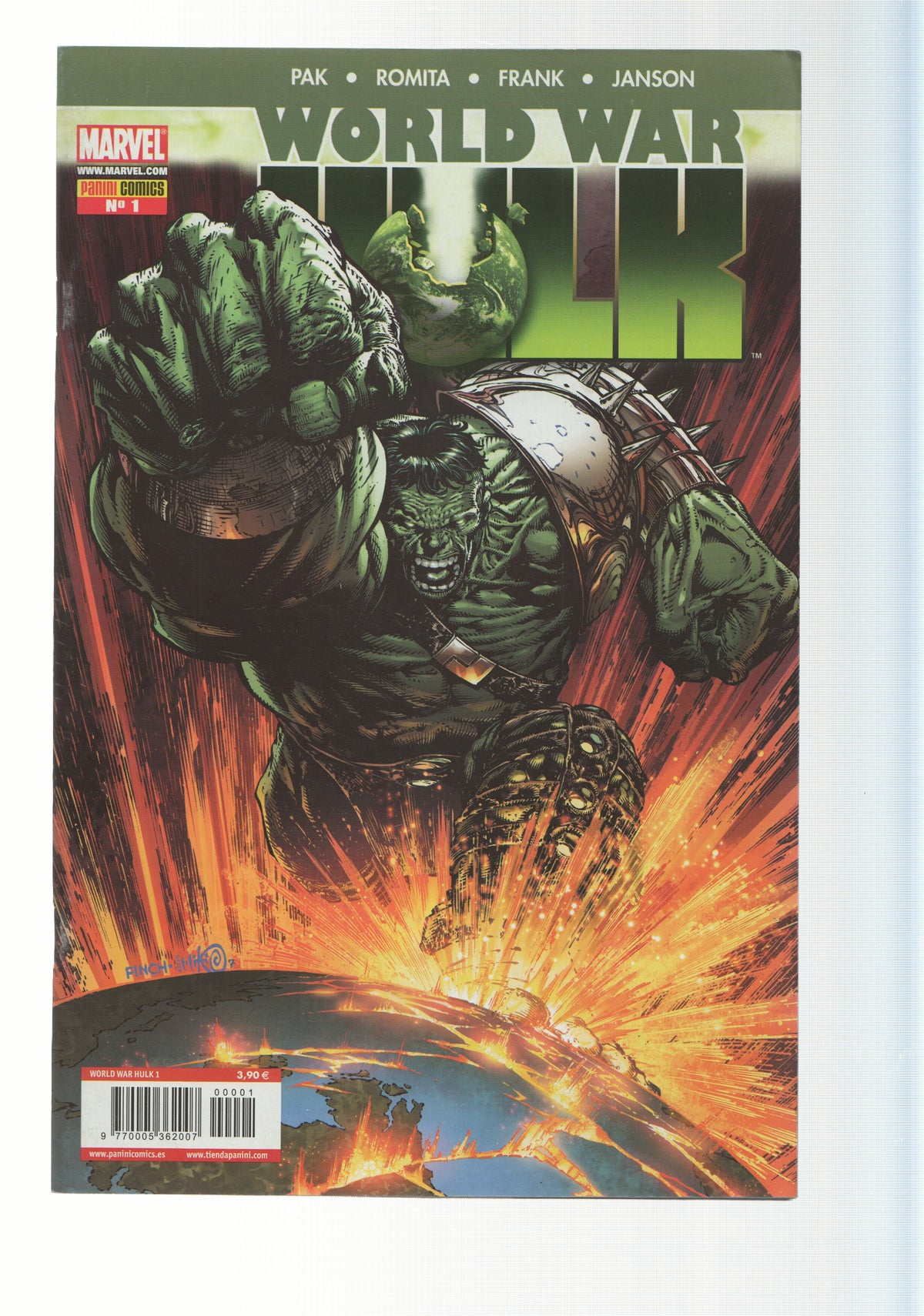WORLD WAR HULK, Volumen 1: Numero 01 (Panini) 