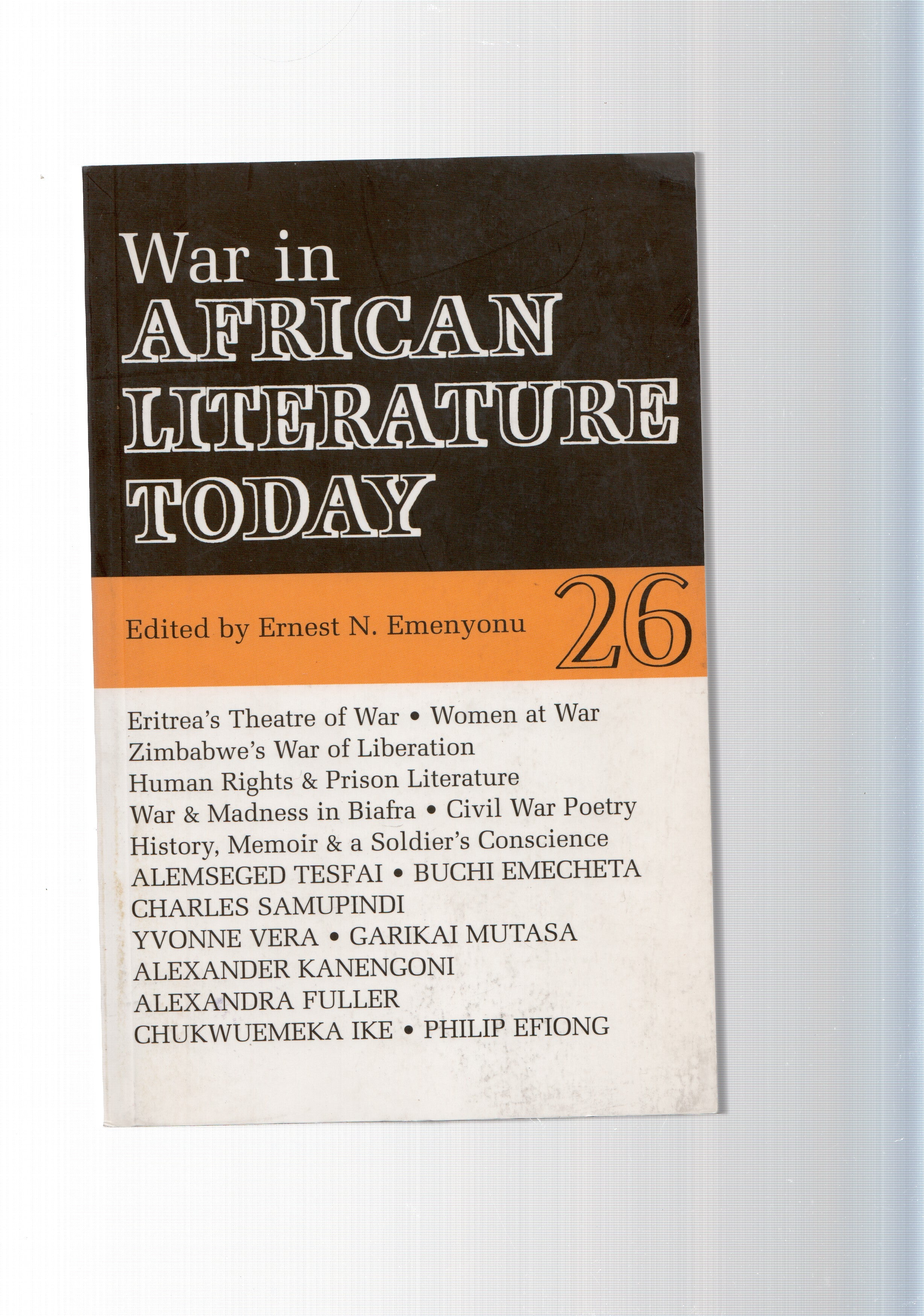 War in African Literature Today numero 26