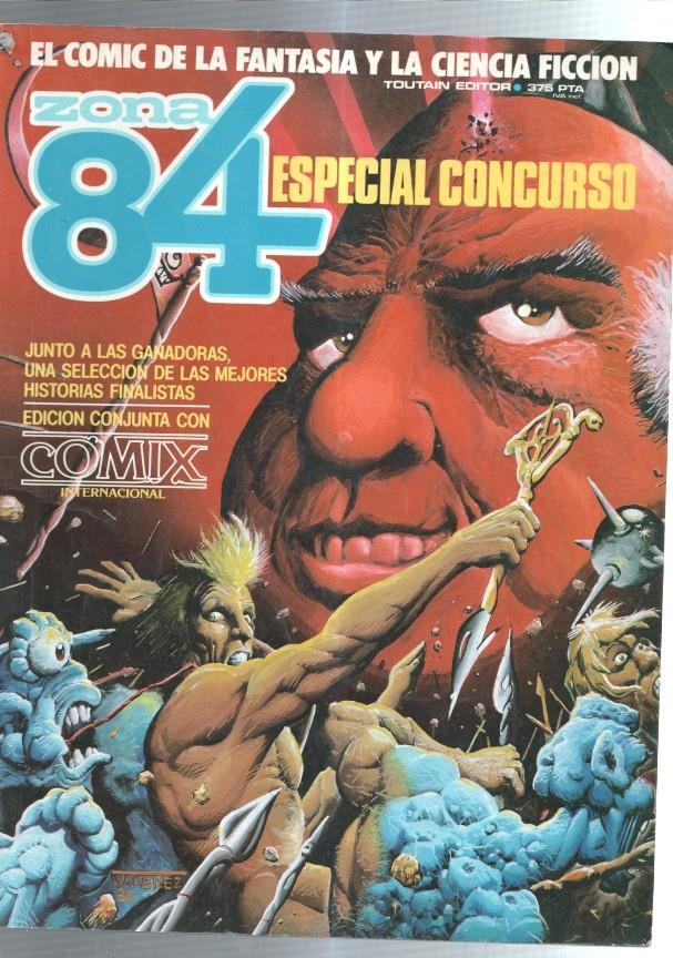 Zona 84 y Ilustracion + Comic concurso 1986: Jesus Tamayo, Juan Antonio Balasch