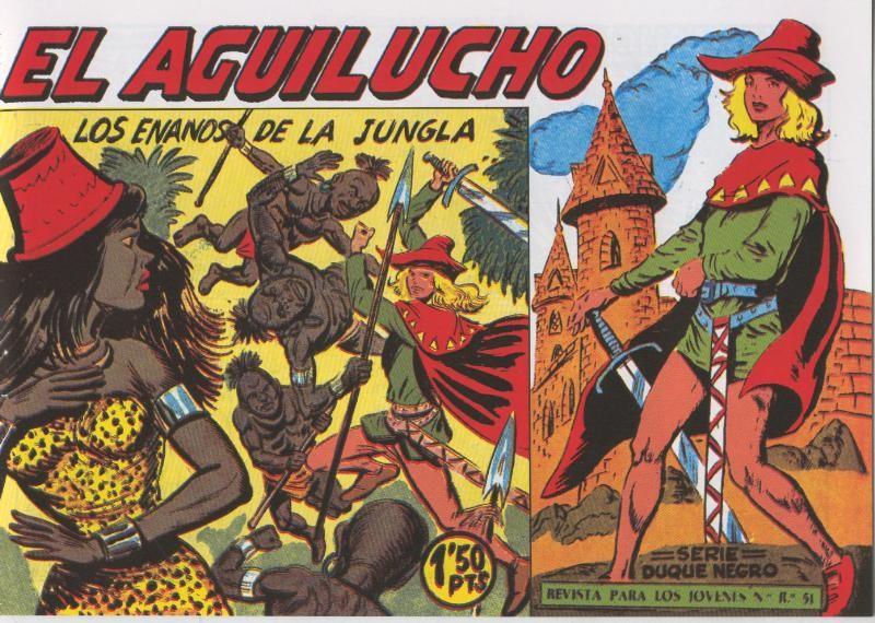 El Aguilucho, facsimil numero 53: Los enanos de la jungla