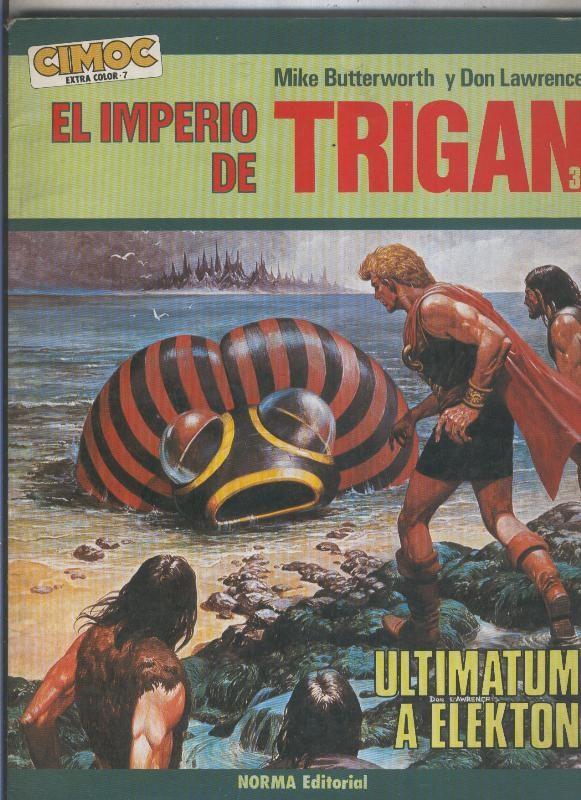 Cimoc Extra Color numero 007: El Imperio de Trigan volumen 3 (numerado 1 en trasera)