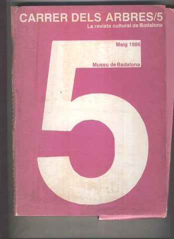 Carrer dels arbres carpeta estuche para los numeros de 1985