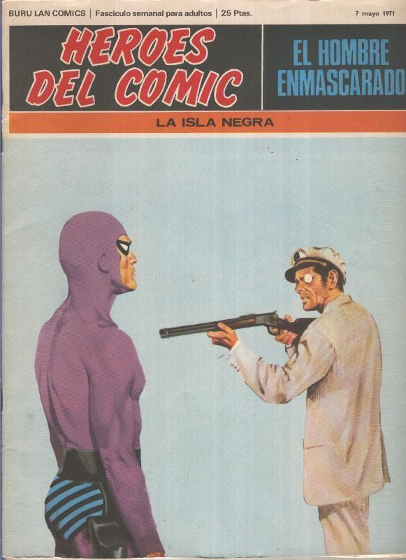 El Hombre Enmascarado numero 15: La isla negra (numerado 2 en trasera)