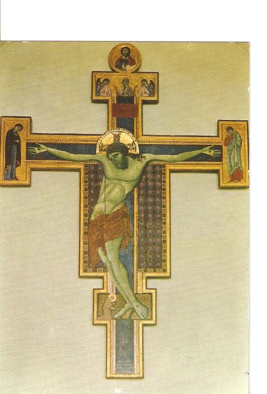 Postal 021003 : Crucifix, Galerie Nationale de lUmbria - Perugia