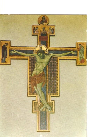 Postal 021003 : Crucifix, Galerie Nationale de lUmbria - Perugia