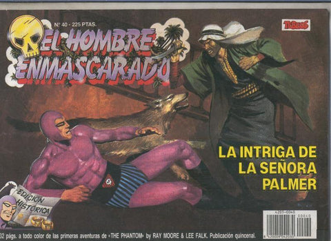 El Hombre Enmascarado numero 40 (numerado 1 en trasera)