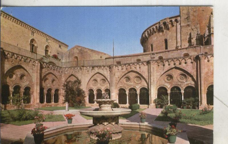 Postal 003923 : Tarragona: Catedral: jardin del claustro