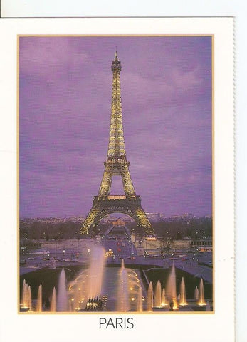 Postal 034093 : Paris. La Torre Eiffel