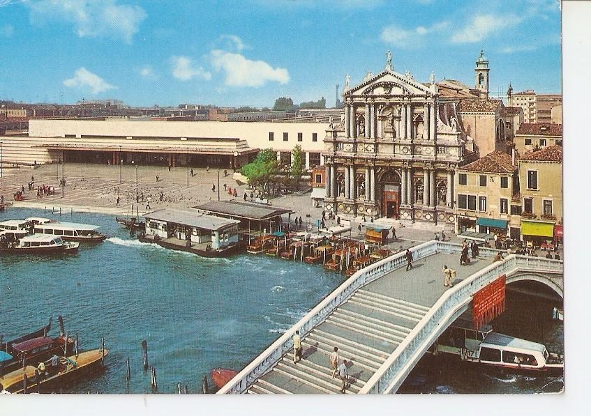 Postal 035404 : Venezia. Gare de St. Lucie
