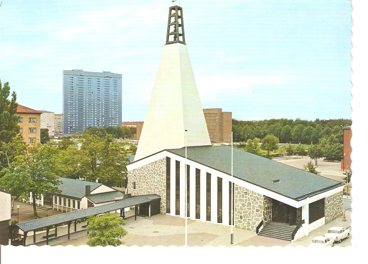 Postal 037654 : Malmo. Katolska Kyrtan