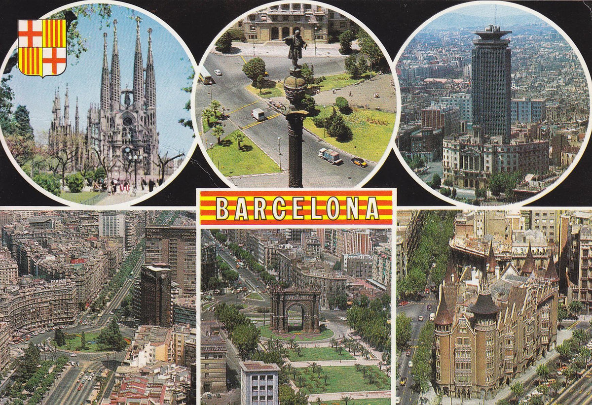 Postal 60069: Bellezas de la ciudad (Barcelona)