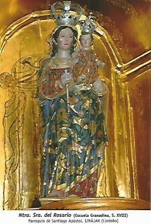 POSTAL 54125: Nuestra Señora del Rosario (s. XVIII). Iznajar. Cordoba