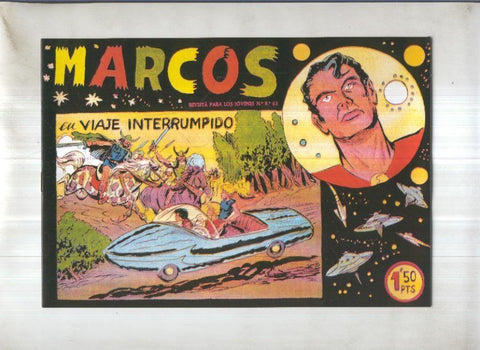 Facsimil: Marcos de Manuel Gago numero 28: Viaje interrumpido