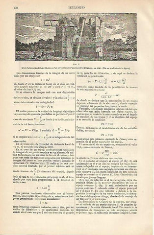 LAMINA ESPASA 2706: Telescopio de lord Rosse 1845
