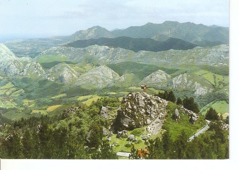 Postal 050173 : Asturias. Mirador del Fito