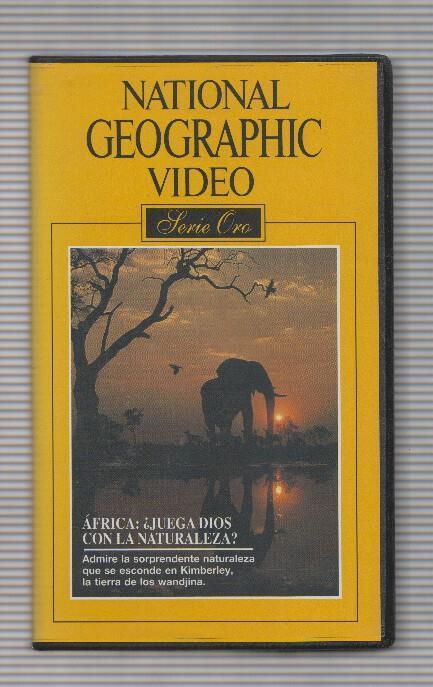 Pelicula VHS: NATIONAL GEOGRAPHIC, Serie Oro - Numero 49: Africa, ¿Juega Dios con la Nraturaleza?
