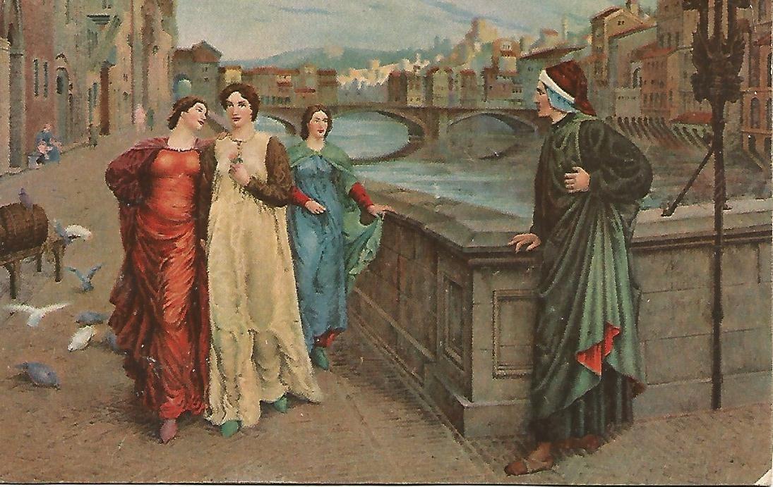 Postal 51791: Dante y Beatriz