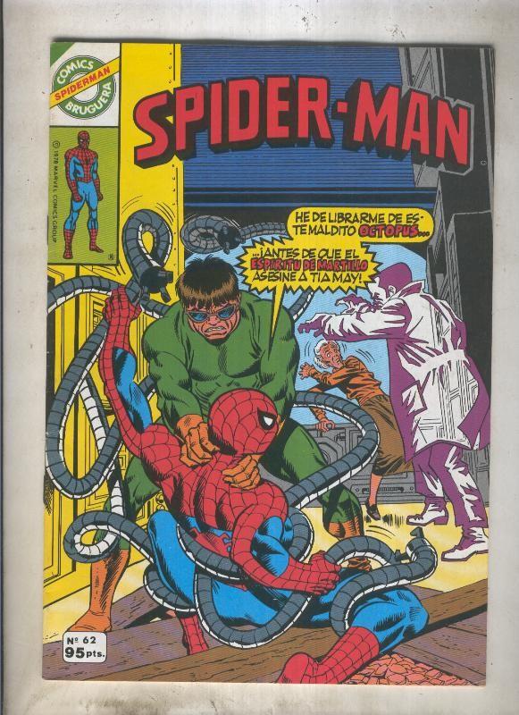 Comics Bruguera: Spiderman numero 62 (numerado 1 en trasera)