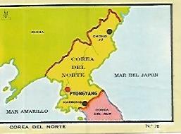 CROMO COLECCION UNIVERSAL 1926: COREA DEL NORTE. Numero 78