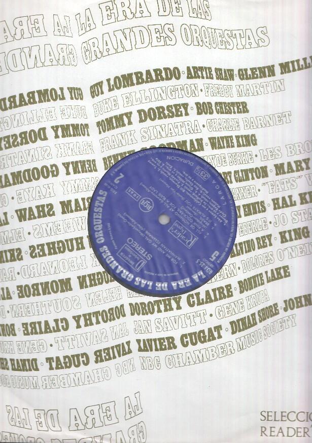 DISCO/VINILO: LA ERA DE LAS GRANDES ORQUESTAS: Disco Numero 05  (Readers Digest 1968)