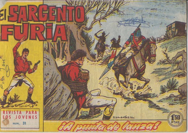 Bruguera: El Sargento Furia numero 31: A punta de lanza