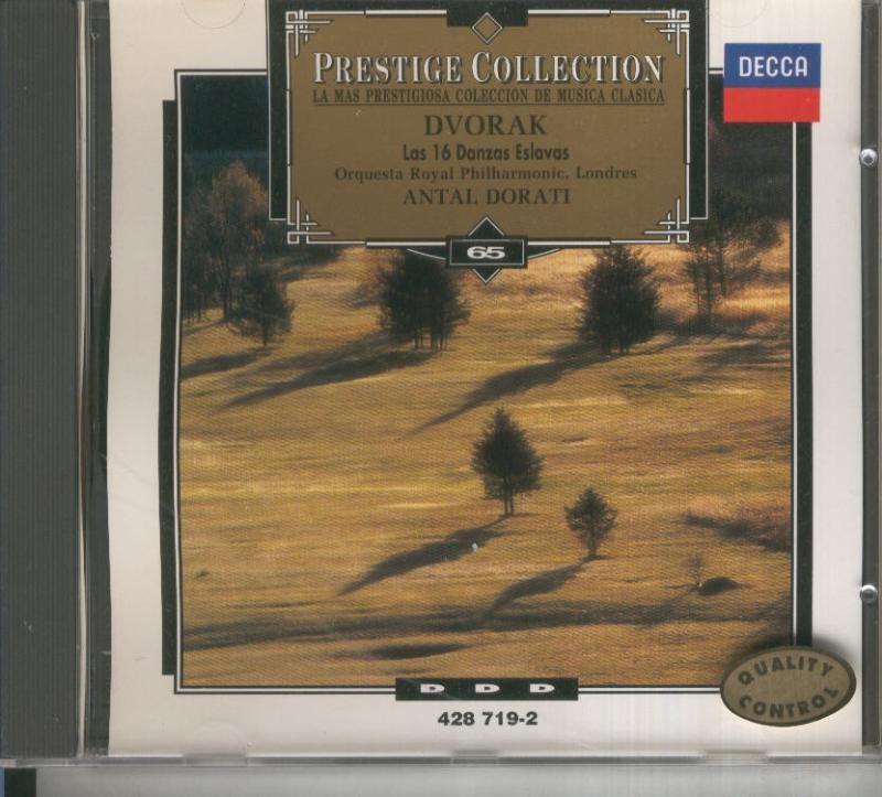 CD Musica Clasica: Dvorak: Las 16 danzas Eslavas