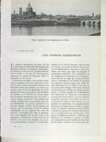 Historia del Mundo bloque 12: Los codigos germanicos