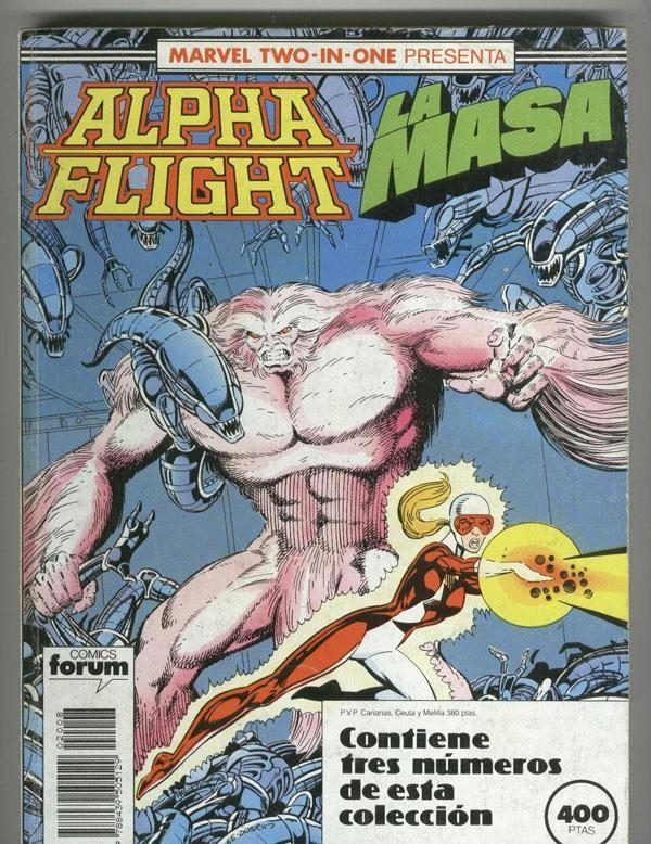 Alpha Flight volumen 1 retapado numero 48 al 50