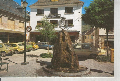 Postal 015763: Fuente del paseo de viella, valle de Aran