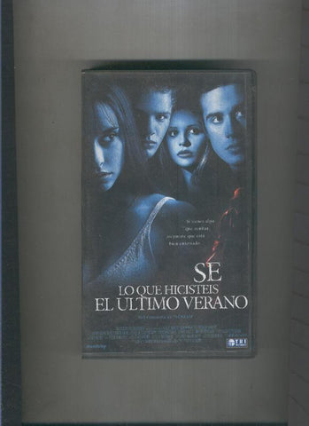 Video VHS: Se lo que hicisteis el ultimo verano