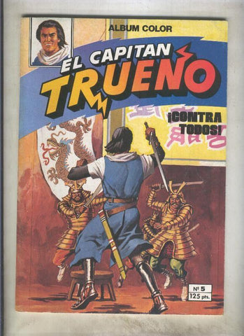 Album color  El Capitan Trueno numero 05 (numerado 1 en trasera)